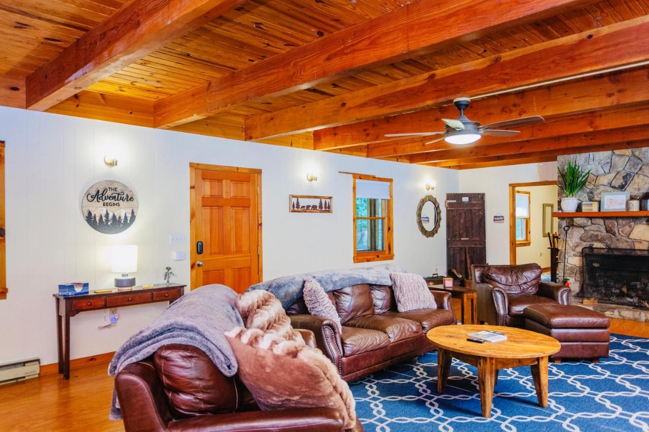 Sleepy Hollow 5Br Cabin - National Park 7 Min, Hot Tub, Fire Pit, Sleeps 12 卢雷 外观 照片